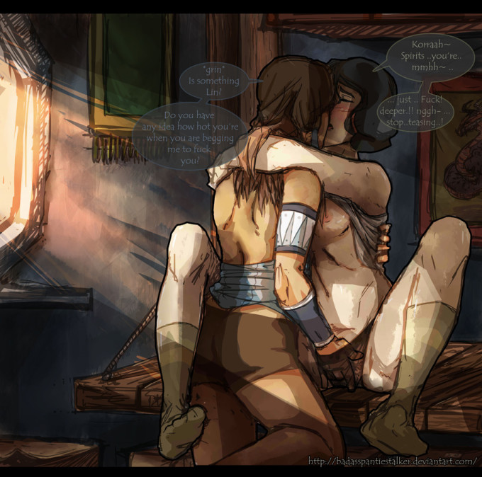 Korra and Lin BeiFong – BadassPantiesTalker – Avatar – The Legend of Korra