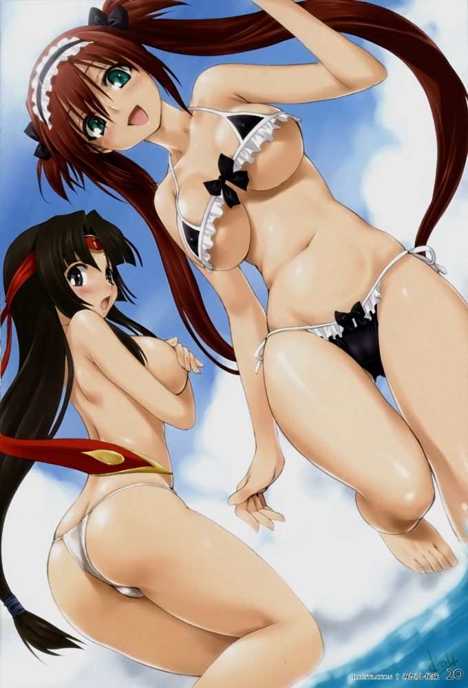 Airi and Tomoe – Mitarashi Kousei – Queen’s Blade