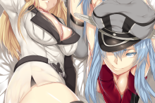 Bismarck and Esdeath - Hews Hack - Akame ga Kill!