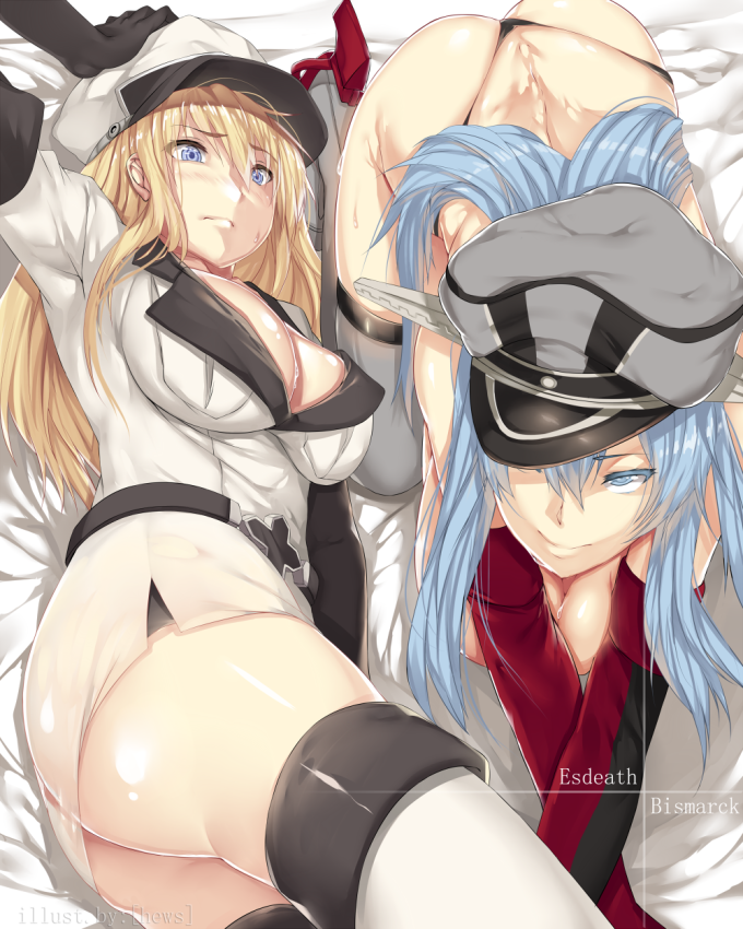 Bismarck and Esdeath – Hews Hack – Akame ga Kill!