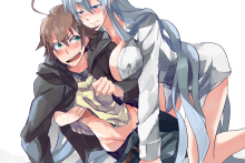 Esdeath and Tatsumi – Akame ga Kill!