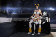 Miranda Lawson and EDI - ssppp - Mass Effect