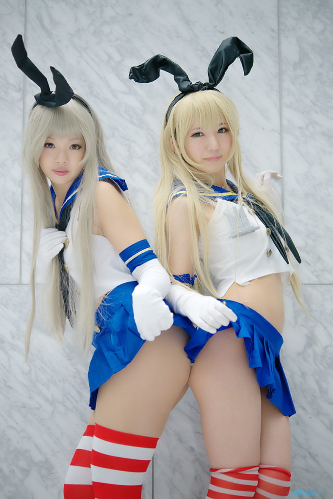 Shimakaze – Aya and Yunoru Keika – Kantai Collection