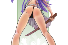 Busujima Saeko – Rafael Caravaca – Highschool of the Dead