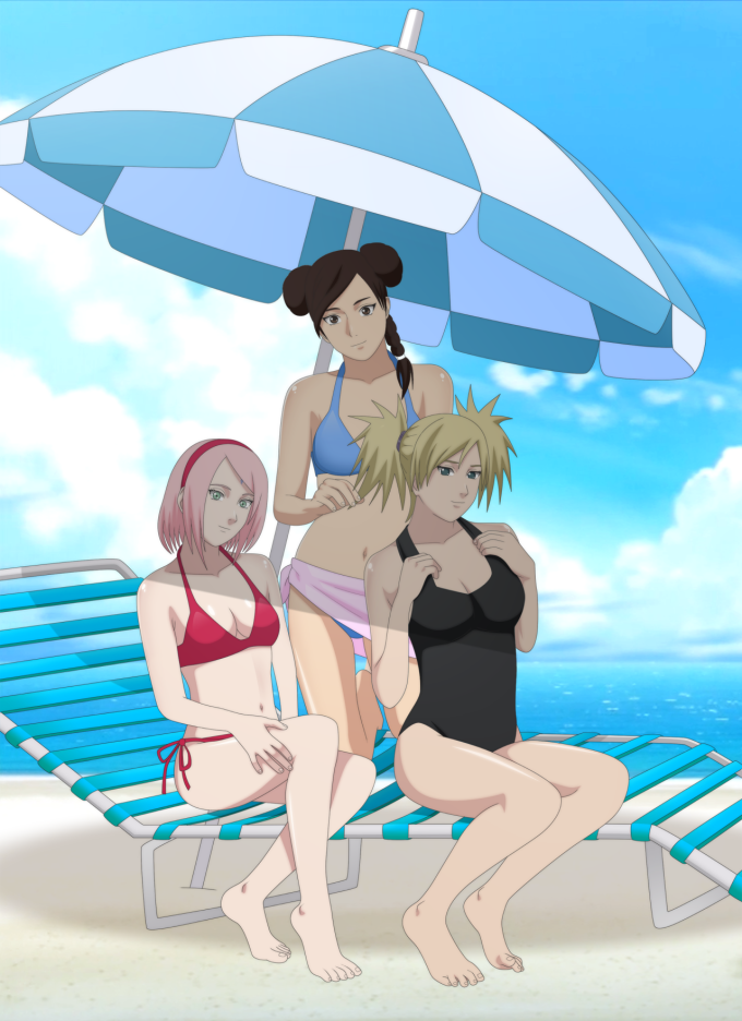 Tenten, Temari and Haruno Sakura – DarkAlx – Naruto