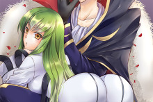 Lelouch Lamperouge and C.C. – Code Geass