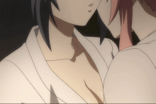 Maeda Keiji and Uesugi - Hyakka Ryouran Samurai Girls