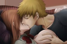 Orihime Inoue and Kurosaki Ichigo - Bleach