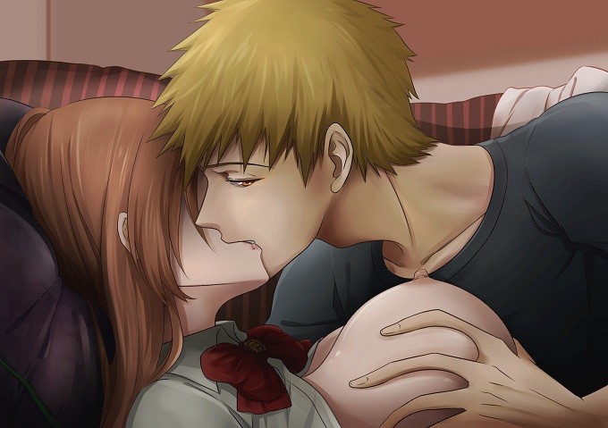 Orihime Inoue and Kurosaki Ichigo – Bleach