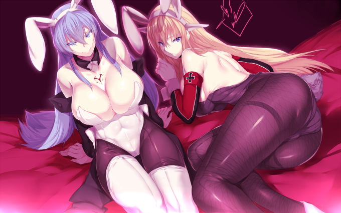 Bismarck and Esdeath – Hews Hack – Kantai Collection – Akame ga Kill!