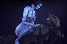 Cortana and Master Chief - NikusuSFM - Halo