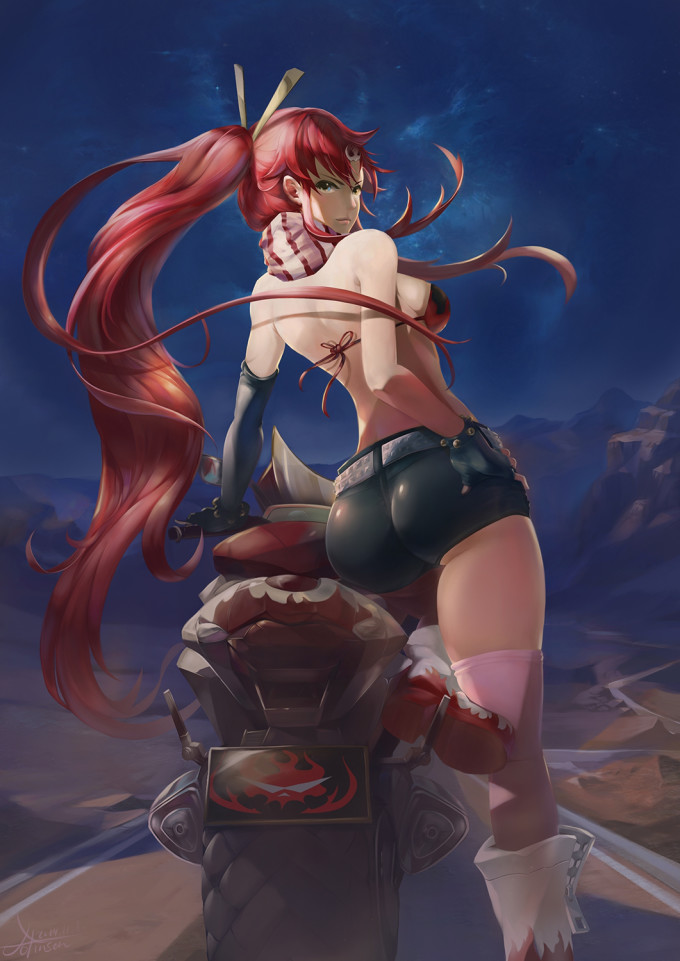 Yoko Littner – Crow Aberdeen – Gurren Lagann