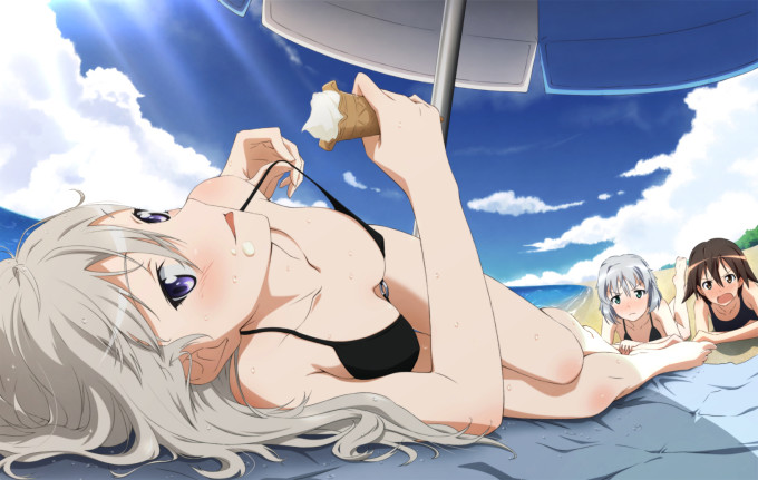 Sanya V Litvyak, Eila Ilmatar Juutilainen and Miyafuji Yoshika – M-Ya – Strike Witches