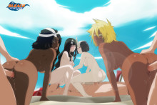 Cyan Sung-Sun, Emilou Apacci, Franceska Mila Rose and Tier Harribel - Lexus - Bleach