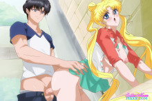 Sailor Moon and Mamoru Chiba – Sailor Moon