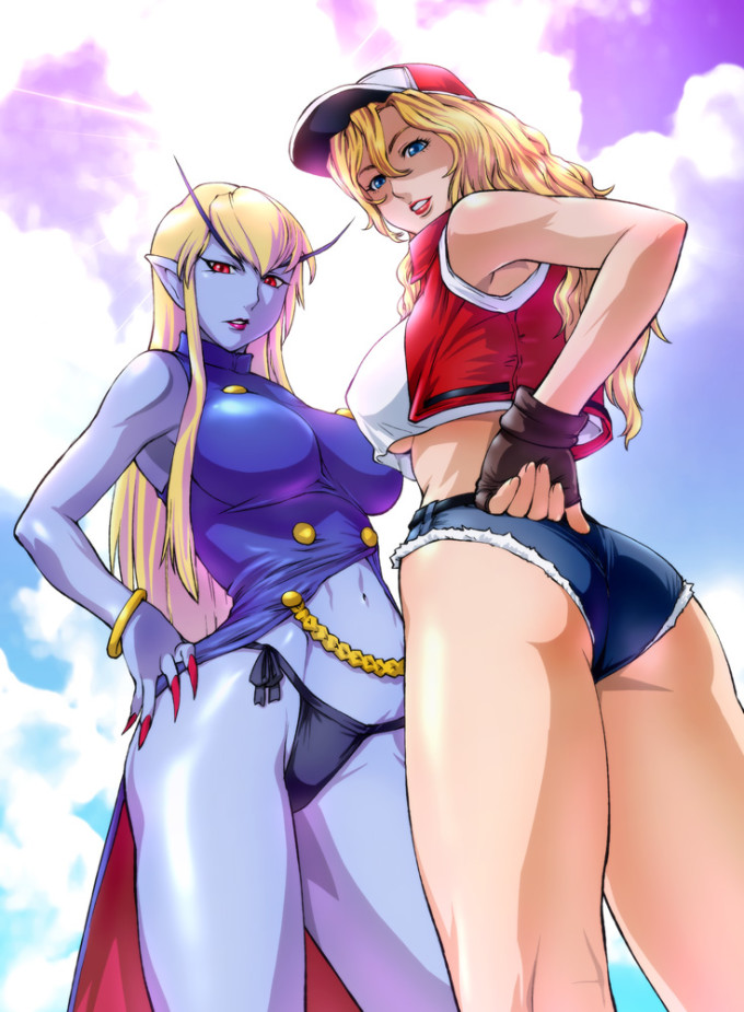 Terry Bogard and Jedah Dohma – Ueyama Michirou – Darkstalkers – King of Fighters