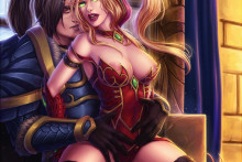 Valeera Sanguinar and Varian Wrynn – Personalami – Warcraft