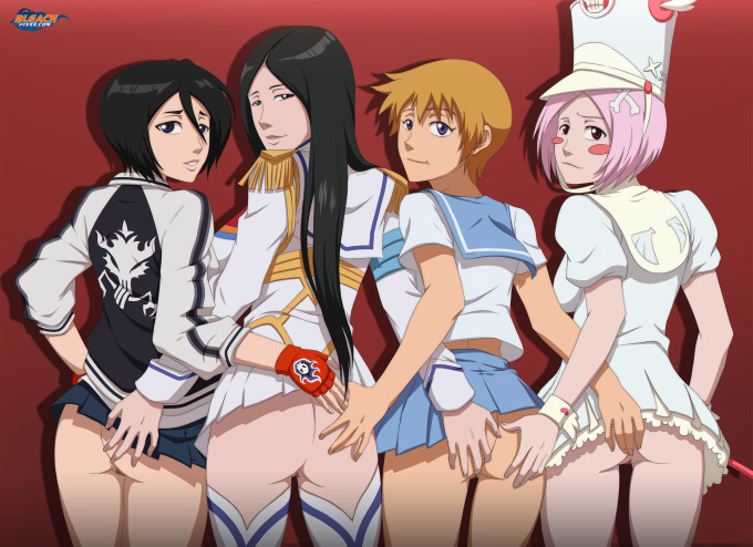 Kiyone Kotetsu, Kuchiki Rukia, Yachiru Kusajishi and Retsu Unohana – Joe – Bleach