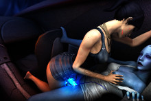 Liara T'Soni and Femshep - AsariManiac - Mass Effect