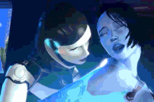 Cortana and EDI – vsmnd – Mass Effect – Halo