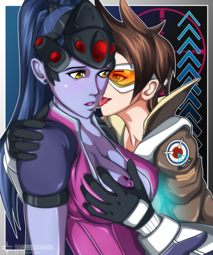 Tracer and Widowmaker – Ticktank – Overwatch