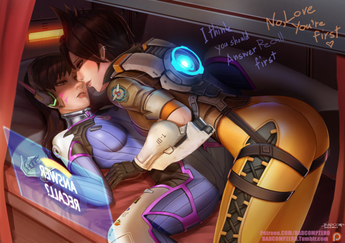 D.Va and Tracer – BadCompZero – Overwatch