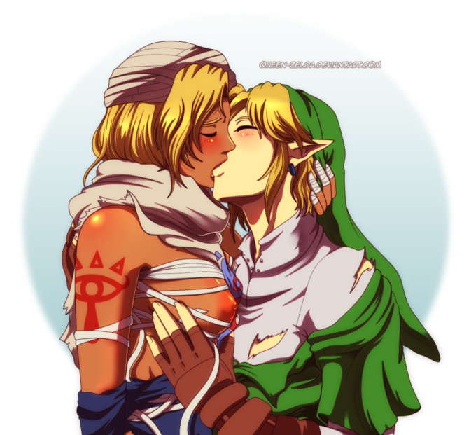 Sheik and Link – Queen-Zelda – The Legend of Zelda