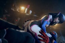 D.Va and Soldier 76 – SFMRedDoe – Overwatch