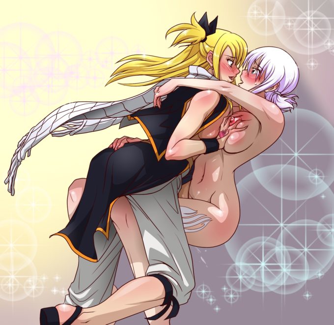 Lisanna Strauss and Lucy Heartfilia – Fairy Tail