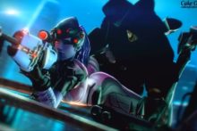 Reaper and Widowmaker – cakeofcakes – Overwatch