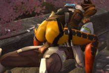 Tracer and Genji – HowlSFM – Overwatch