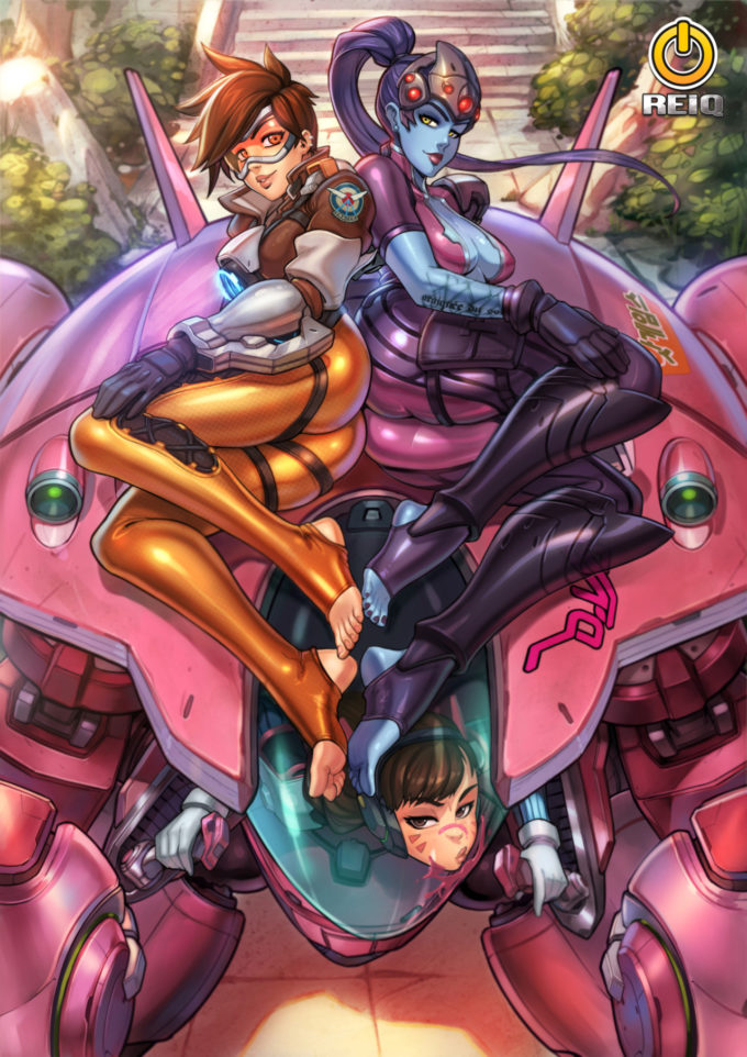 Tracer and Widowmaker – Reiq – Overwatch