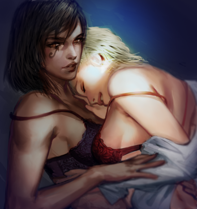 Pharah and Mercy – Overwatch