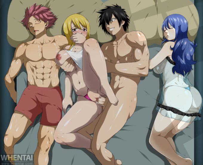 Lucy, Gray, Natsu and Juvia – EdJim – Fairy Tail