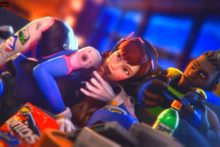 D.Va and Lucio – CakeofCakes – Overwatch