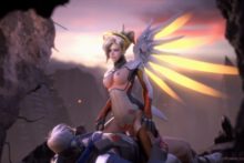 Mercy and Soldier 76 – Ellowas – Overwatch