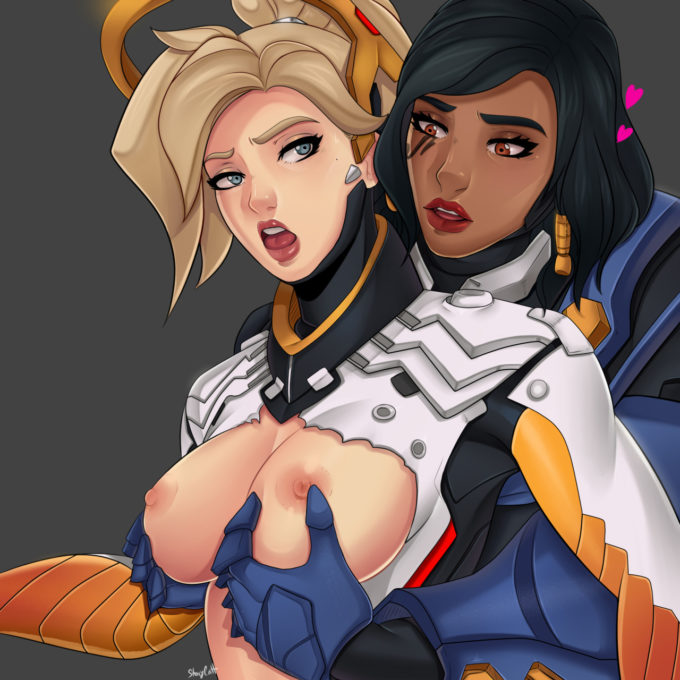 Mercy and Pharah – Overwatch