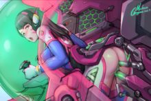 D.Va – gorgeous mushroom – Overwatch