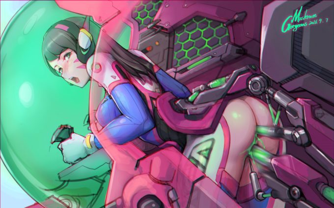 D.Va – gorgeous mushroom – Overwatch