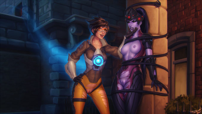 Tracer and Widowmaker – Personalami – Overwatch