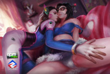 D.Va and Mei - Overwatch