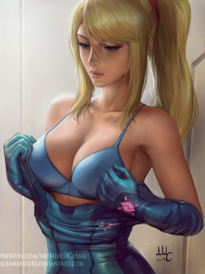 Samus Aran – mirco cabbia – Metroid