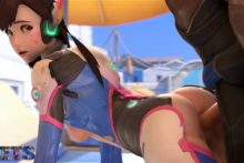 D.Va and Hanzo - metssfm - Overwatch