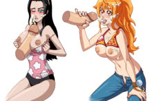 Nami and Nico Robin – Nopeavi – One Piece