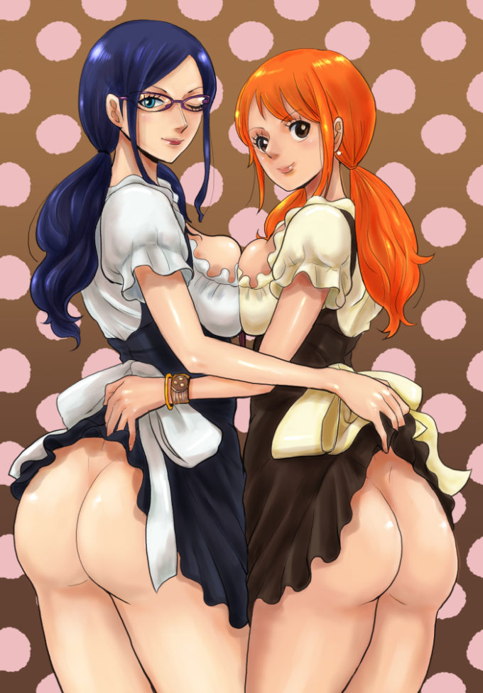 Nami and Nico Robin – One Piece