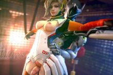 Genji and Mercy – ourtastytexturesstuff – Overwatch