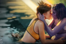 Tracer and Widowmaker - Firolian - Overwatch