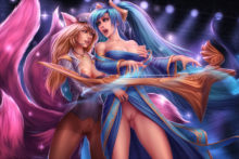 Ahri and Sona – PersonalAmi – League of Legends