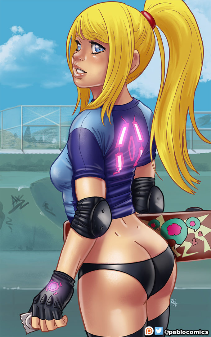 Samus Aran – pablocomics – Metroid