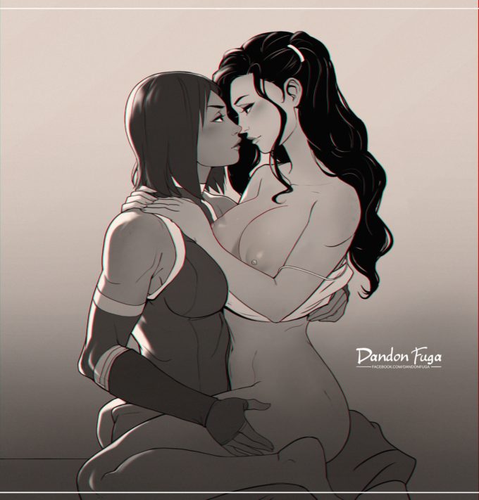 Asami Sato and Korra – Dandon Fuga – Avatar – The Legend of Korra